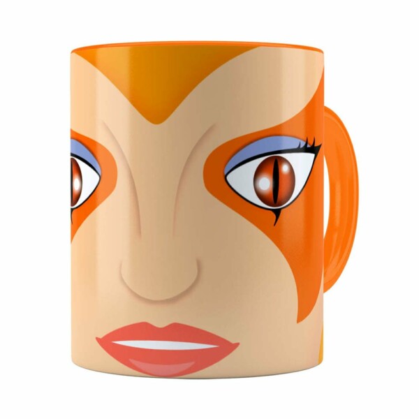 Caneca Thundercats Cheetara Laranja