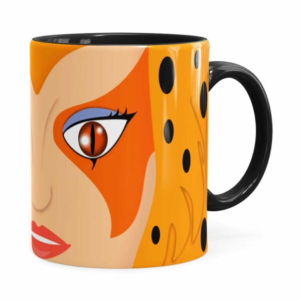 Caneca Thundercats Cheetara Preta