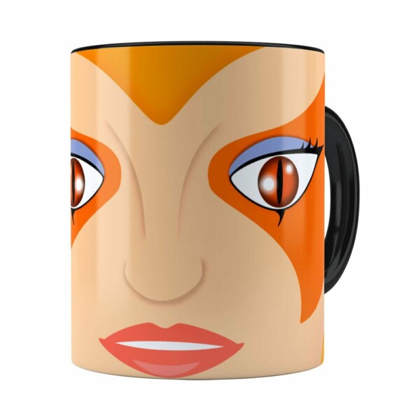 Caneca Thundercats Cheetara Preta