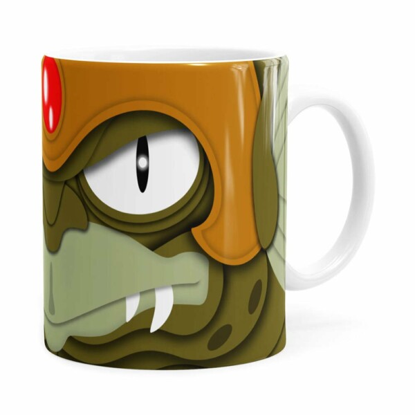 Caneca Thundercats Escamoso Branca