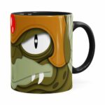 Caneca Thundercats Escamoso Preta
