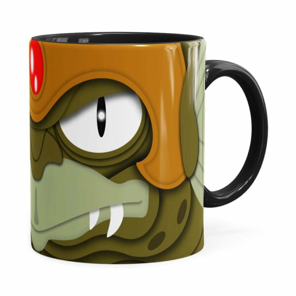 Caneca Thundercats Escamoso Preta
