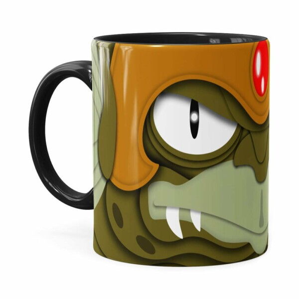 Caneca Thundercats Escamoso Preta