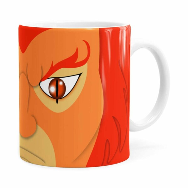 Caneca Thundercats Lion Branca