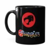 Caneca Thundercats Logo Preta