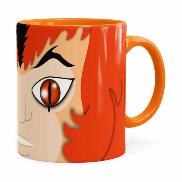 Caneca Thundercats Willy Kat Laranja