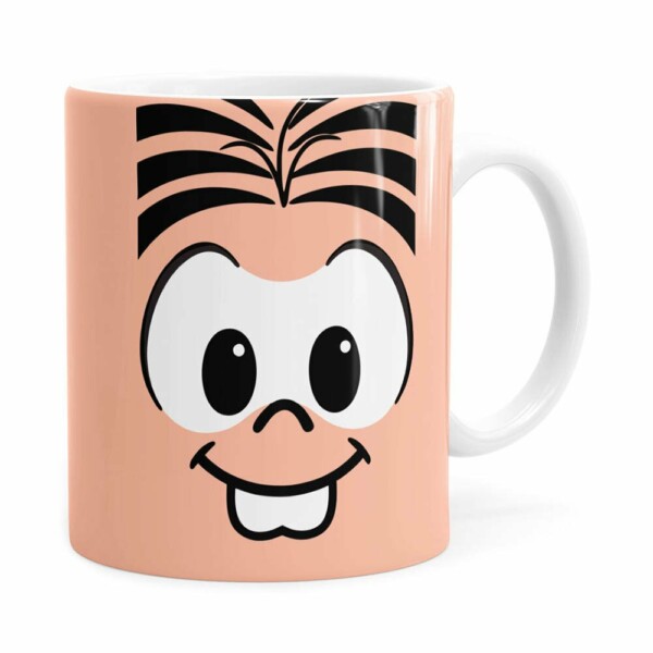 Caneca Turma Da Mônica A Mônica Branca