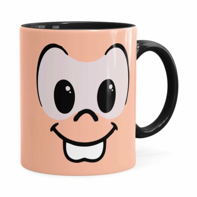 Caneca Turma Da Mônica A Mônica V02 Preta