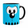 Caneca Turma Da Mônica Bidu Preta