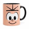 Caneca Turma Da Mônica Cebolinha Preta
