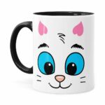 Caneca Turma Da Mônica Mingau Preta