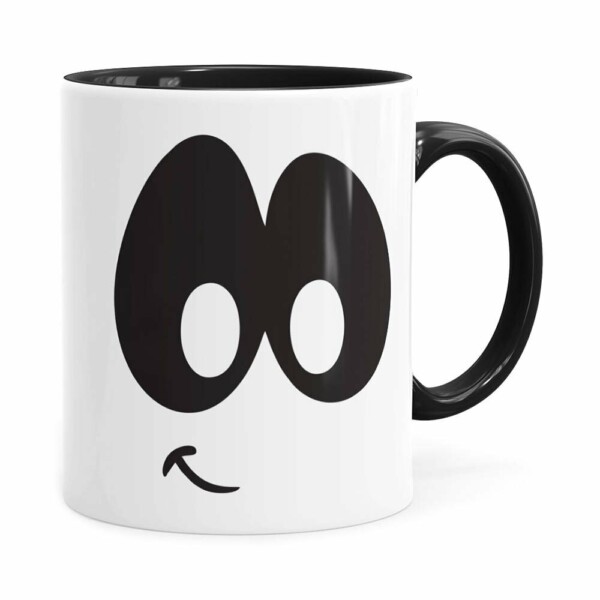 Caneca Turma Da Mônica Penadinho Preta