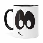 Caneca Turma Da Mônica Penadinho Preta