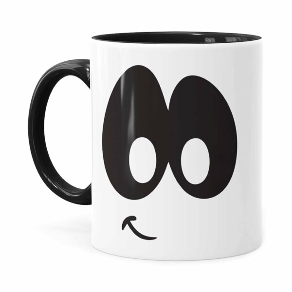 Caneca Turma Da Mônica Penadinho Preta