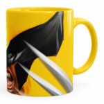 Caneca Wolverine X-Men Amarela