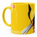 Caneca Wolverine X-Men Amarela