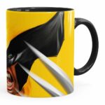 Caneca Wolverine X-Men Preta