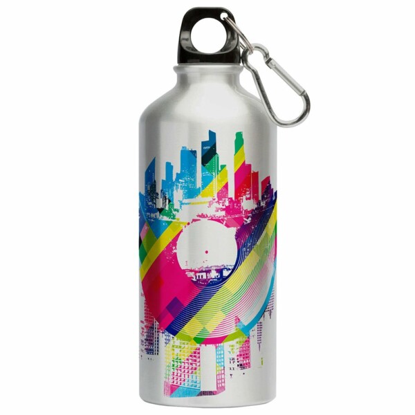 Squeeze Disco Vinil Urbano 500ml Aluminio