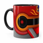 Caneca Changeman Change Dragon Preta