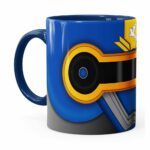 Caneca Changeman Change Pegasus Azul Marinho