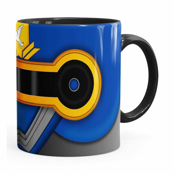 Caneca Changeman Change Pegasus Preta