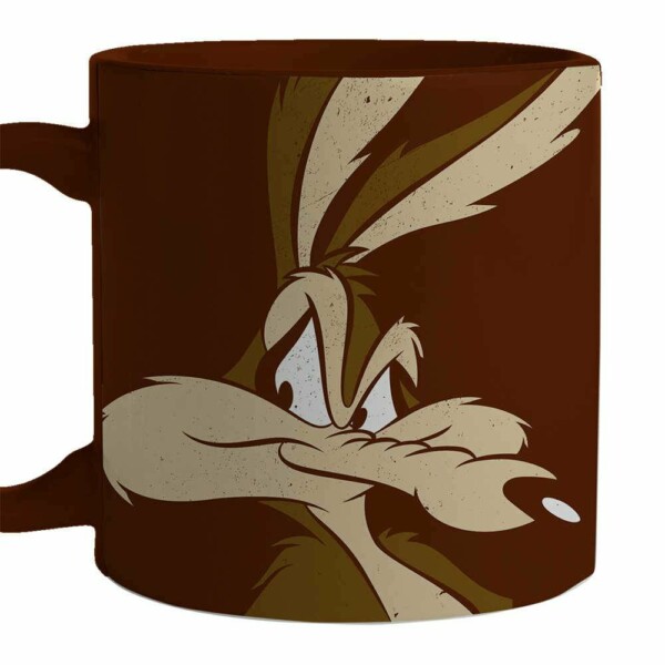 Caneca Coyote Big Face 300ml Porcelana