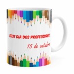Caneca Dia Dos Professores 15 Outubro Branca