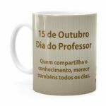 Caneca Dia Dos Professores Quem Compartilha Branca