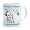 Caneca Dia Dos Professores Snoopy Branca
