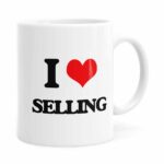 Caneca Do Vendedor I Love Selling Branca