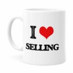 Caneca Do Vendedor I Love Selling Branca