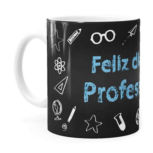 Caneca Feliz Dia Dos Professores Branca