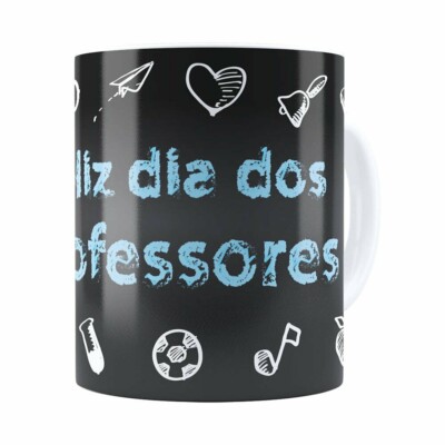 Caneca Feliz Dia Dos Professores Branca