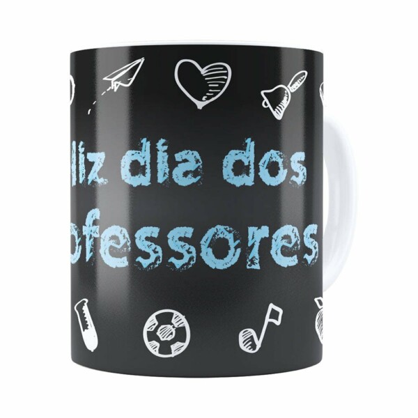 Caneca Feliz Dia Dos Professores Branca