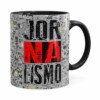 Caneca Jornalismo Black Jornal Preta