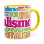 Caneca Jornalismo Colors Amarela