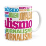 Caneca Jornalismo Colors Branca