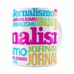 Caneca Jornalismo Colors Branca
