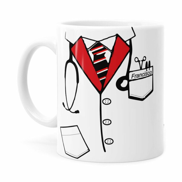 Caneca Médico V01 Branca