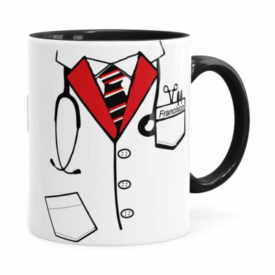 Caneca Médico V01 Preta