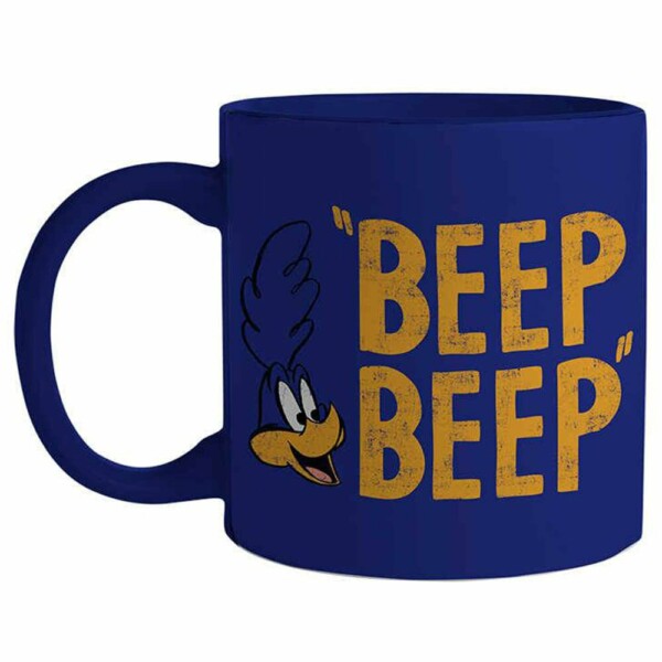 Caneca Papa-léguas Beep Beep 300ml Porcelana