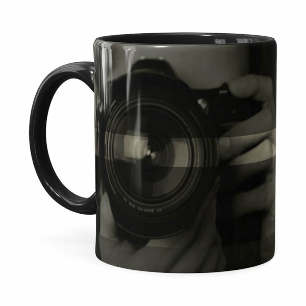Caneca Personalizada Fotógrafo V01 Preta