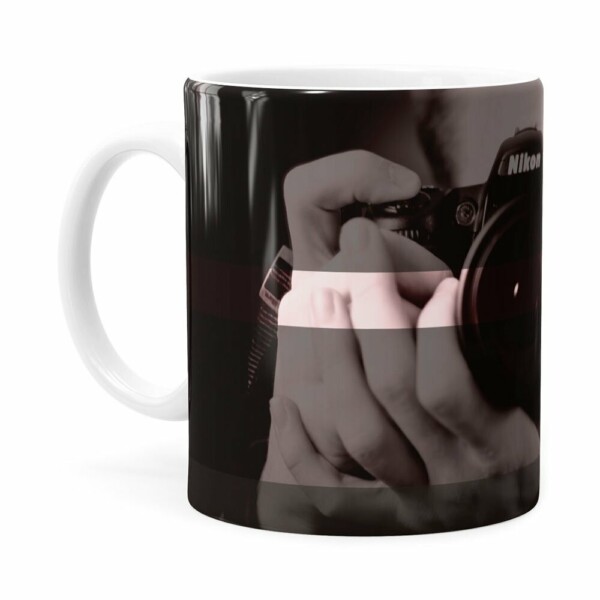 Caneca Personalizada Fotógrafo V02 Branca