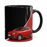 Caneca Personalizada Vendedor De Carros Preta