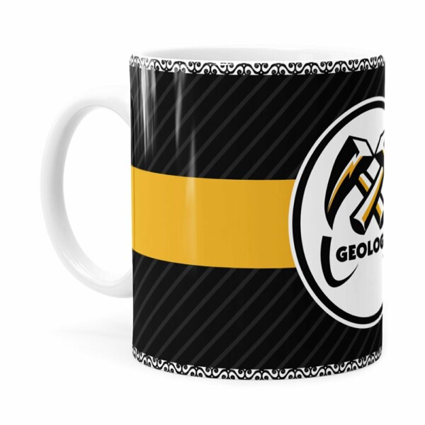 Caneca Profissões Geologia V01 Branca
