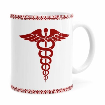 Caneca Profissões Médica V01 Branca