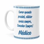 Caneca Profissões Médico V01 Branca