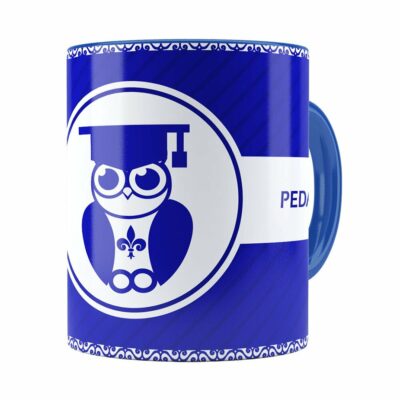 Caneca Profissões Pedagogia V01 Azul Escuro