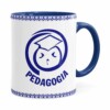 Caneca Profissões Professor V01 Azul Escuro
