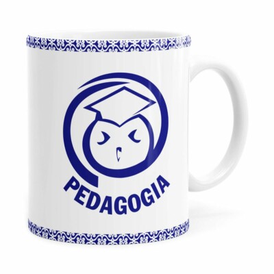 Caneca Profissões Professor V01 Branca